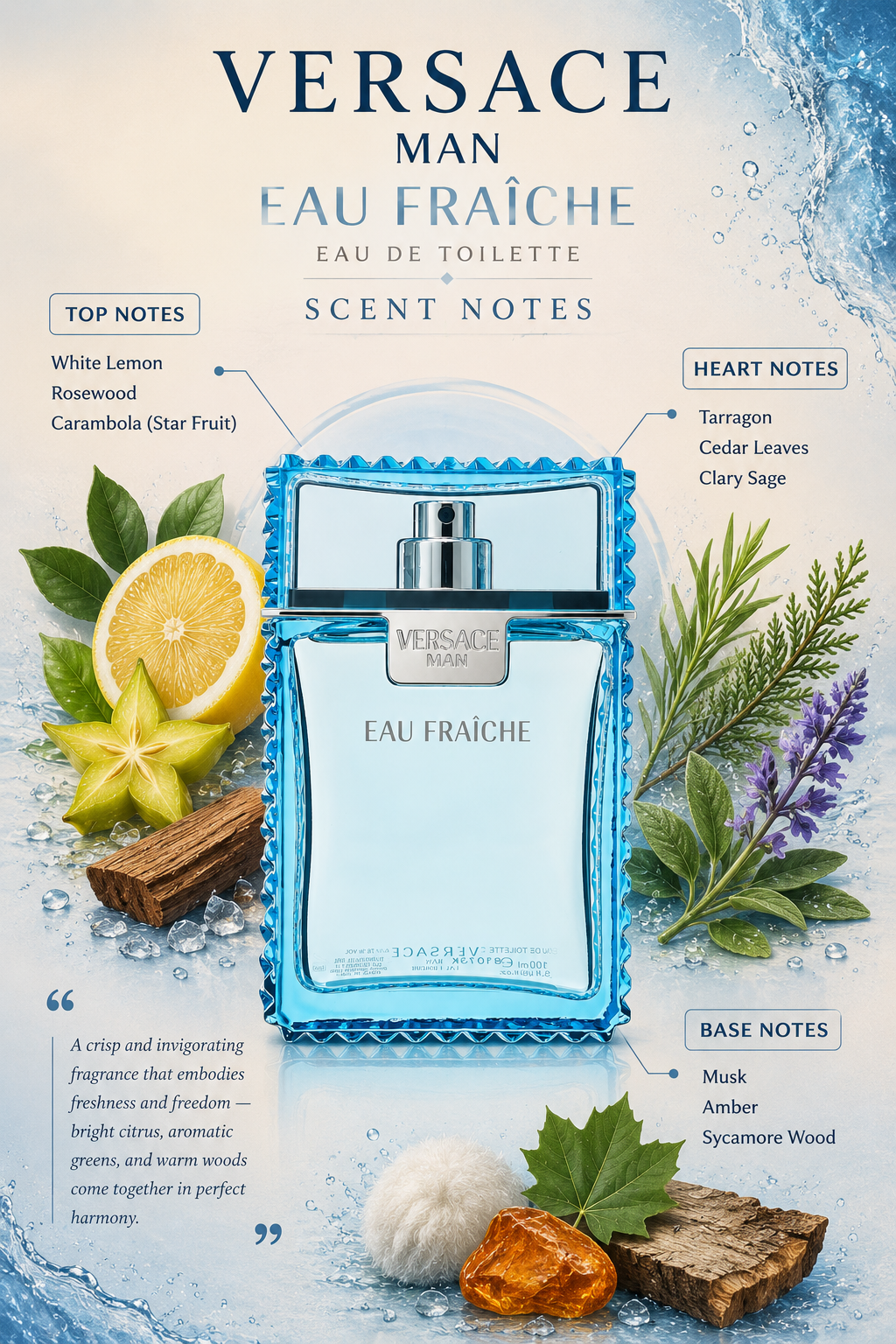 Versace Man Eau Fraiche Eau de Toilette